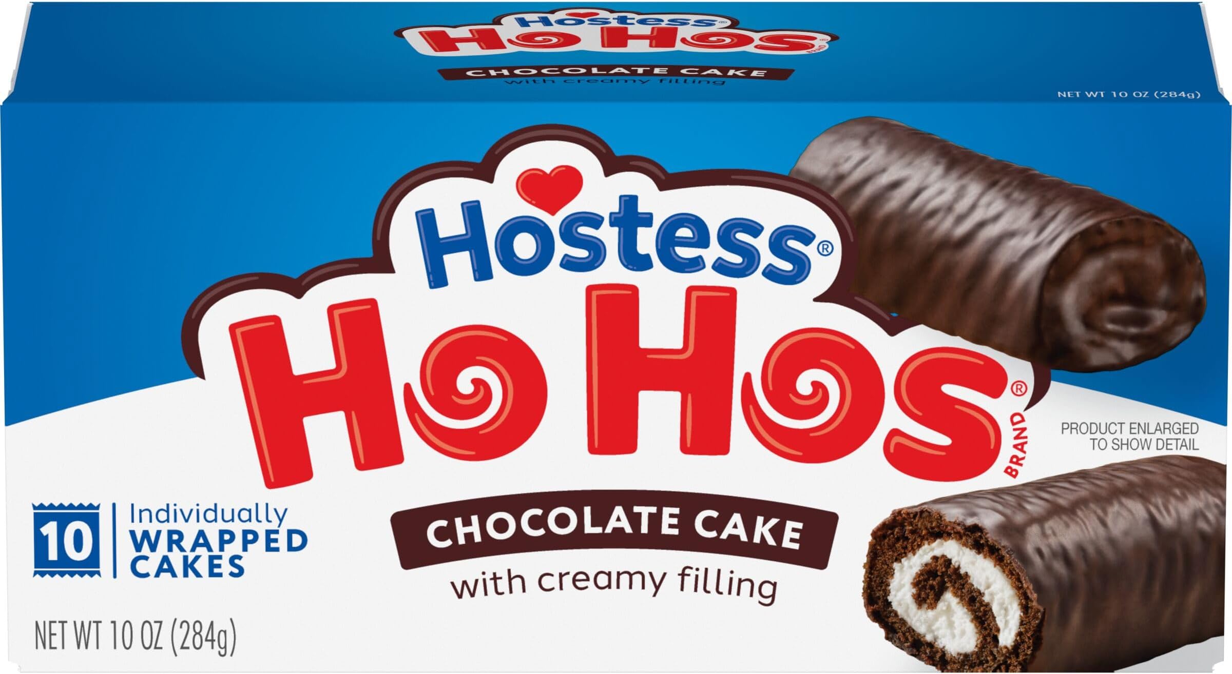 Hostess HoHos, Chocolate, 10 Count