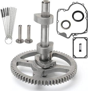 Camshaft 84005207 Compatible with BS 793880 793583 792681 791942 795102 Camshaft kit, Cam Replacement Kit with 795387 Oil Seal Ring and 697110 Crankcase Gasket