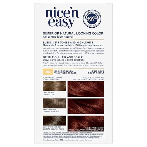 Miniatura 10 de Tinte para el cabello Clairol Nice'N Easy, permanente, 2, negro, el embalaje puede variar
