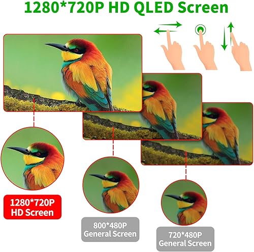 Miniatura 7 de Radio de coche doble DIN con Apple CarPlay inalámbrico y Android Auto, Bluetooth, salida de audio de 4.2 canales, enlace espejo, pantalla táctil HD