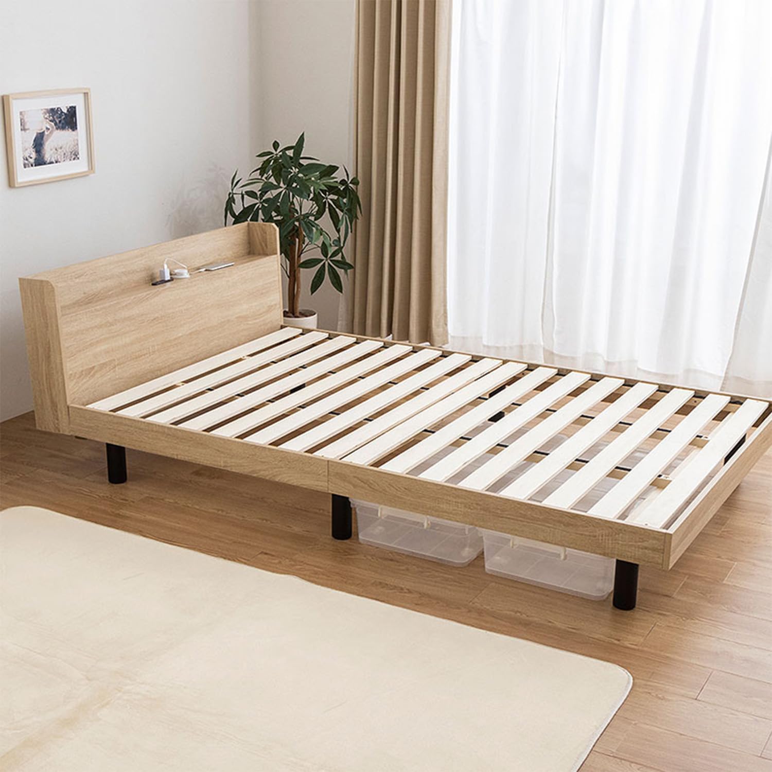 Amazon|三栄コーポレーション ベッド セミダブル すのこベッド すのこ Amazon|三栄コーポレーション ベッド セミダブル すのこベッド すのこ