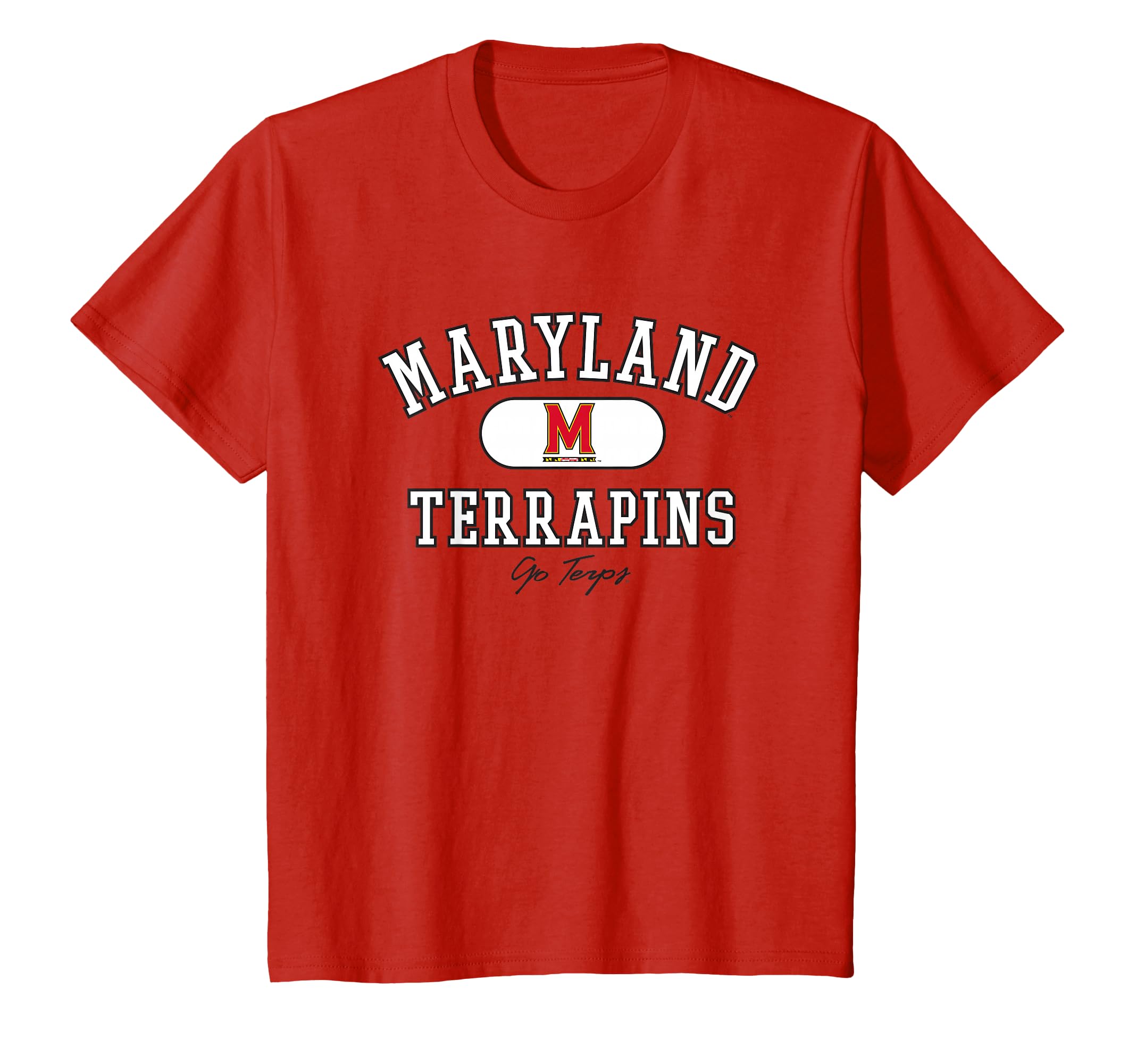 Kids Maryland Terrapins Kids Varsity Red Officially Licensed T-Shirt
