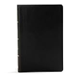 KJV Large Print Personal Size Reference Bible, Black Leathertouch, Red Letter, Pure Cambridge Text, Presentation Page, Cross-References, Full-Color Maps, Easy-to-Read Bible MCM Type