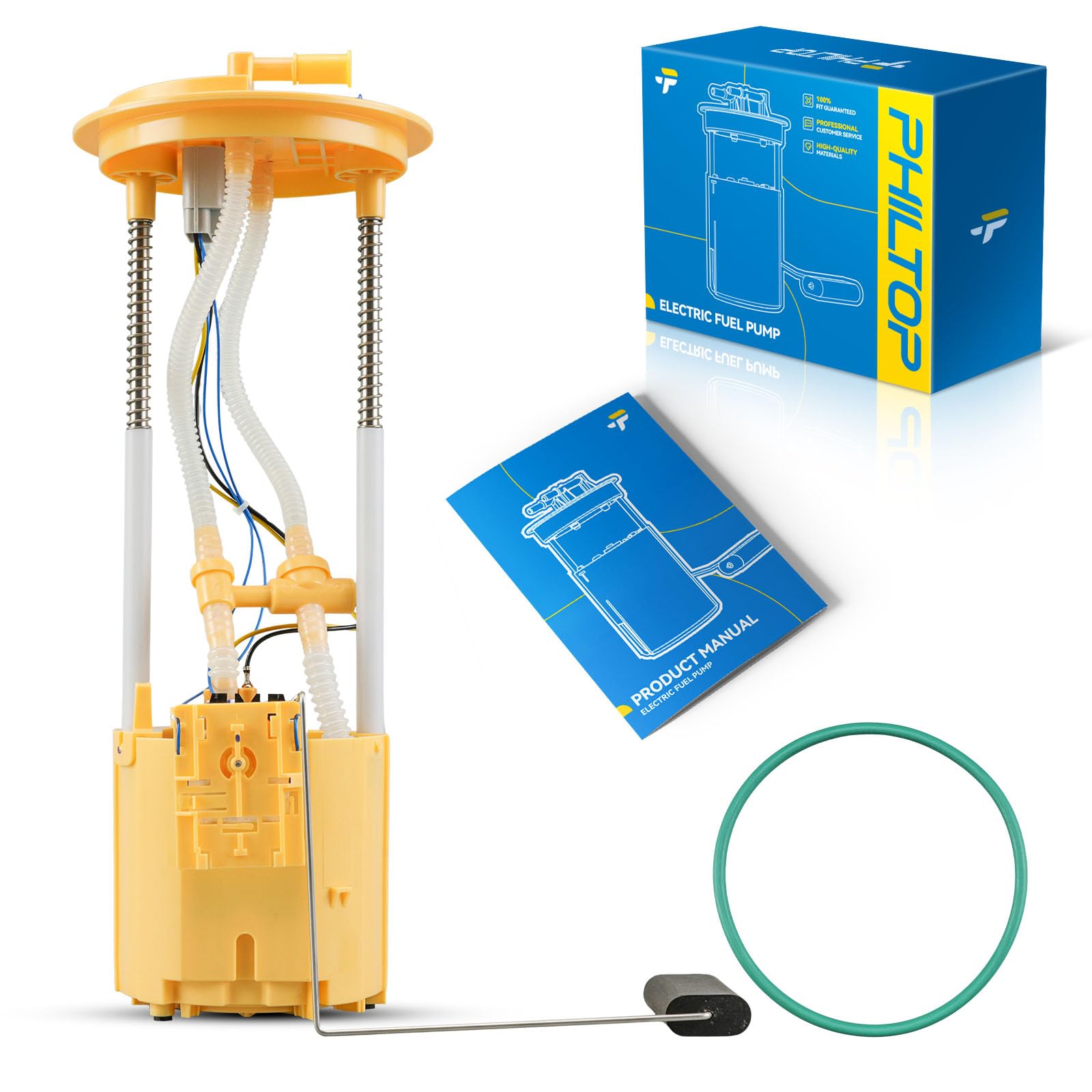 PHILTOP Electric Fuel Pump Assembly Fits for 2011-2022 Ram 2500, 2011-2022 Ram 3500, FG1943