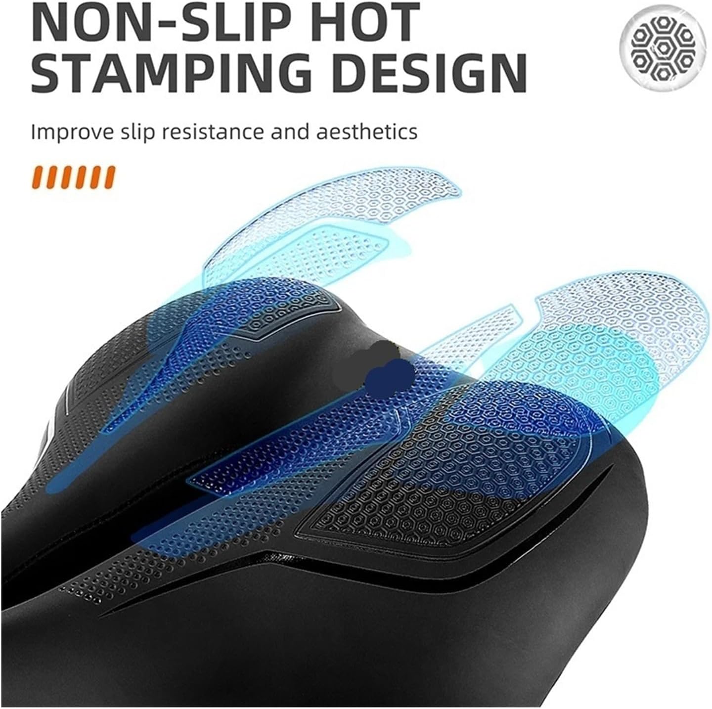 MTB Comfortable Bike Saddle Shock Absorber Versatile Design for Road Bikes Commuter Seats Professional Bicycle Cycling Parts