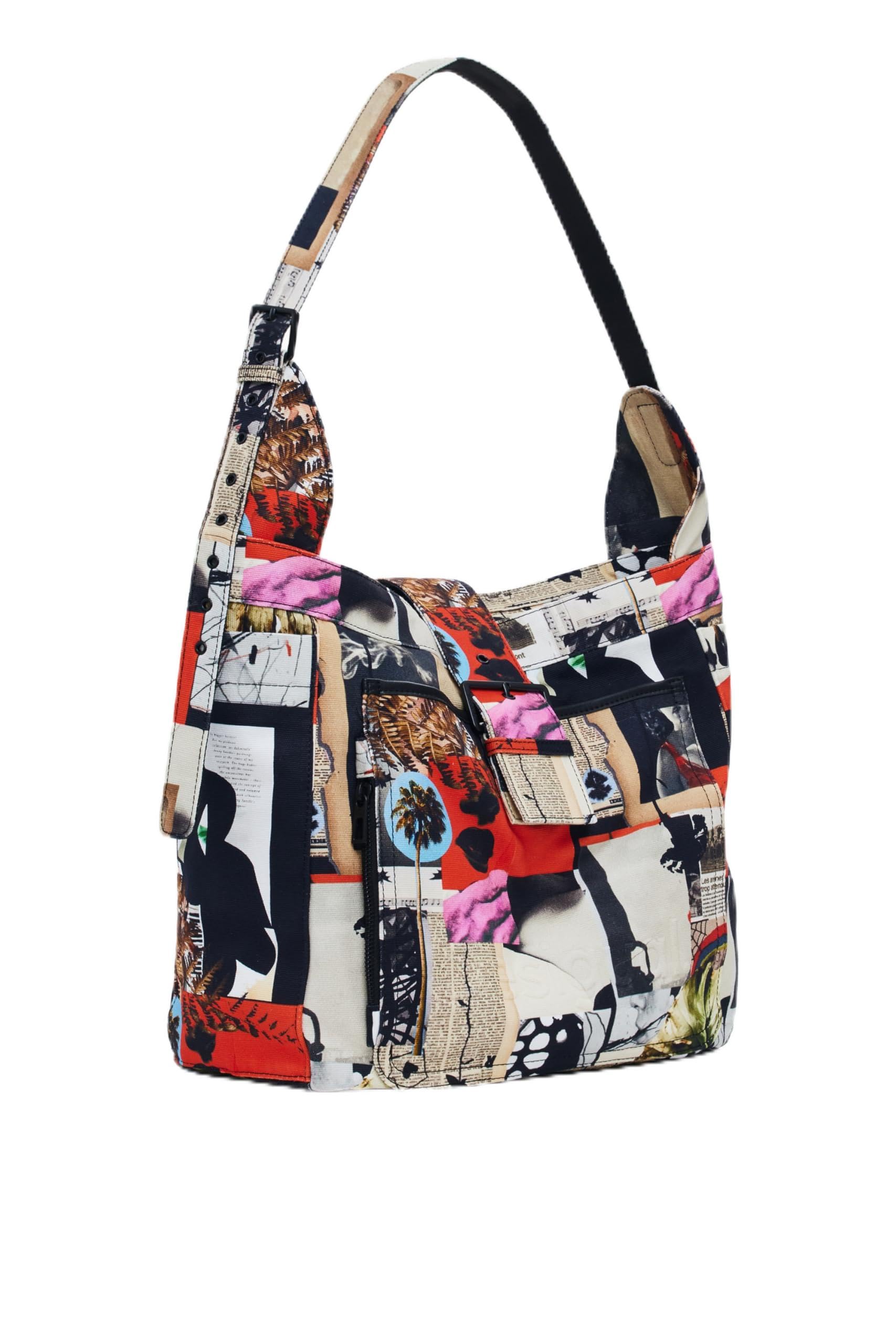 Desigual Damen Tutti Fruti 25Saxa53 Bag_auria_collage_l, Material Finishes