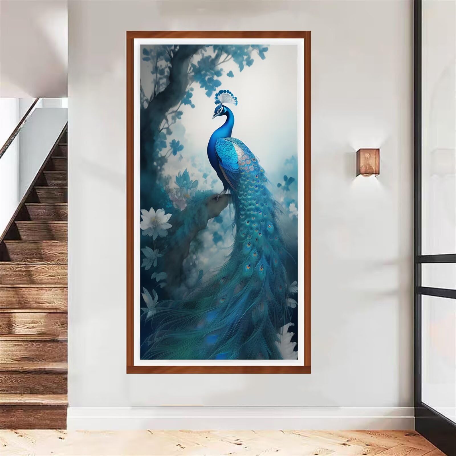 Amazon | 5D ダイヤモンドアート キット 全面貼り付けタイプ 丸型