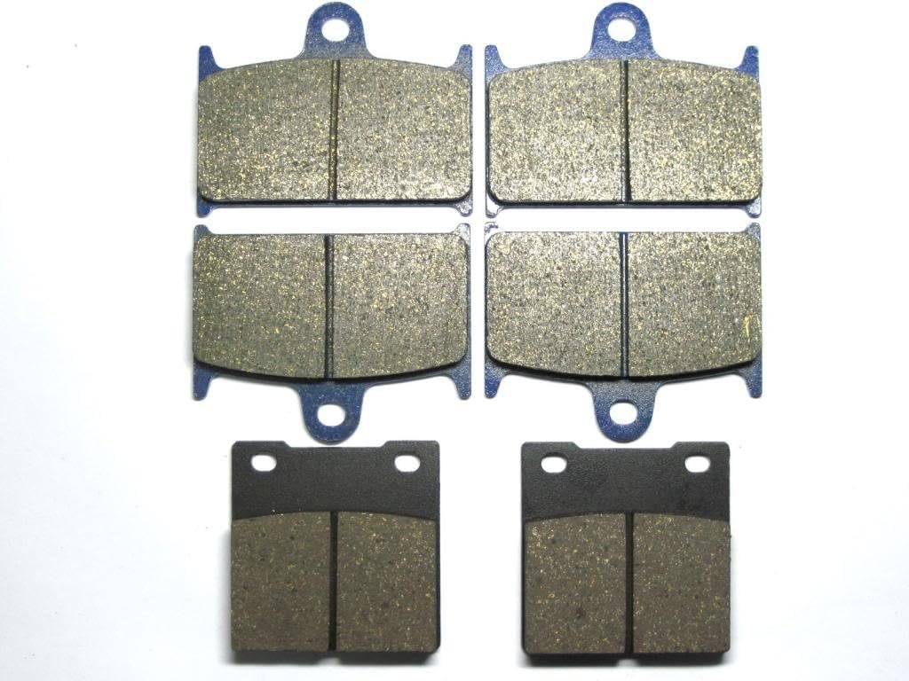 Master Chen Front Rear Brake Pads Brakes for Suzuki GSF 1200 Bandit SAV ABS 1997