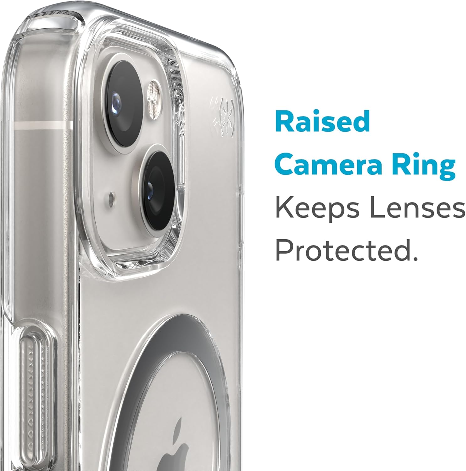 Speck Presidio® Perfect-Clear MagSafe® Case For iPhone® 14, Clear, 150061-3080