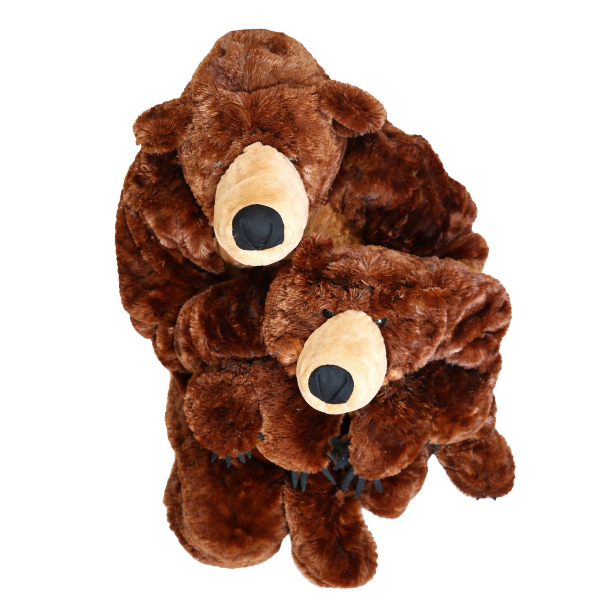 Ikumaal Braunbär-Kostüm, F67 XL, für Erwachsen-e Männer Frau-en, Grizzly Bär-en Kostüm-e Fasching Karneval Fasnacht Faschingskostüm-e Karnevalskostüm-e