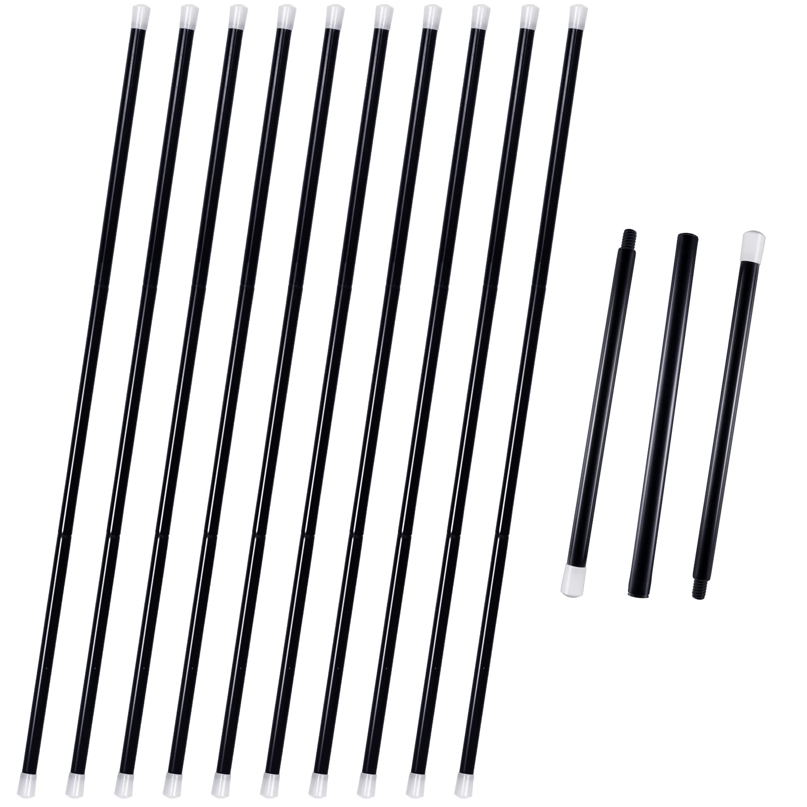 Skylety 1 Pcs 36.5 Inch Magic Wand Dance Cane Plastic Magician Costume Cane