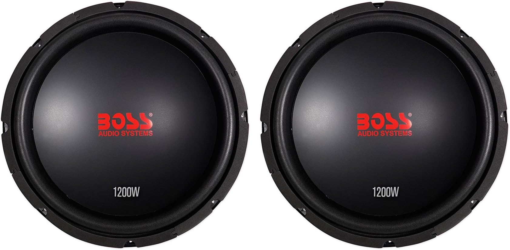(2) Boss Audio CXX124DVC 12" 2400 Watt Car Stereo Subwoofers Dual-4 Ohm Subs