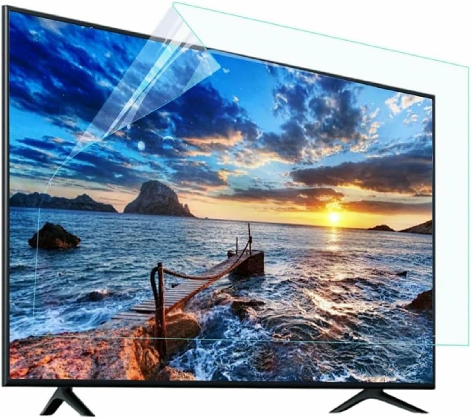 Filtre d'écran en PET anti-éblouissement pour réduire la fatigue oculaire sur TV OLED