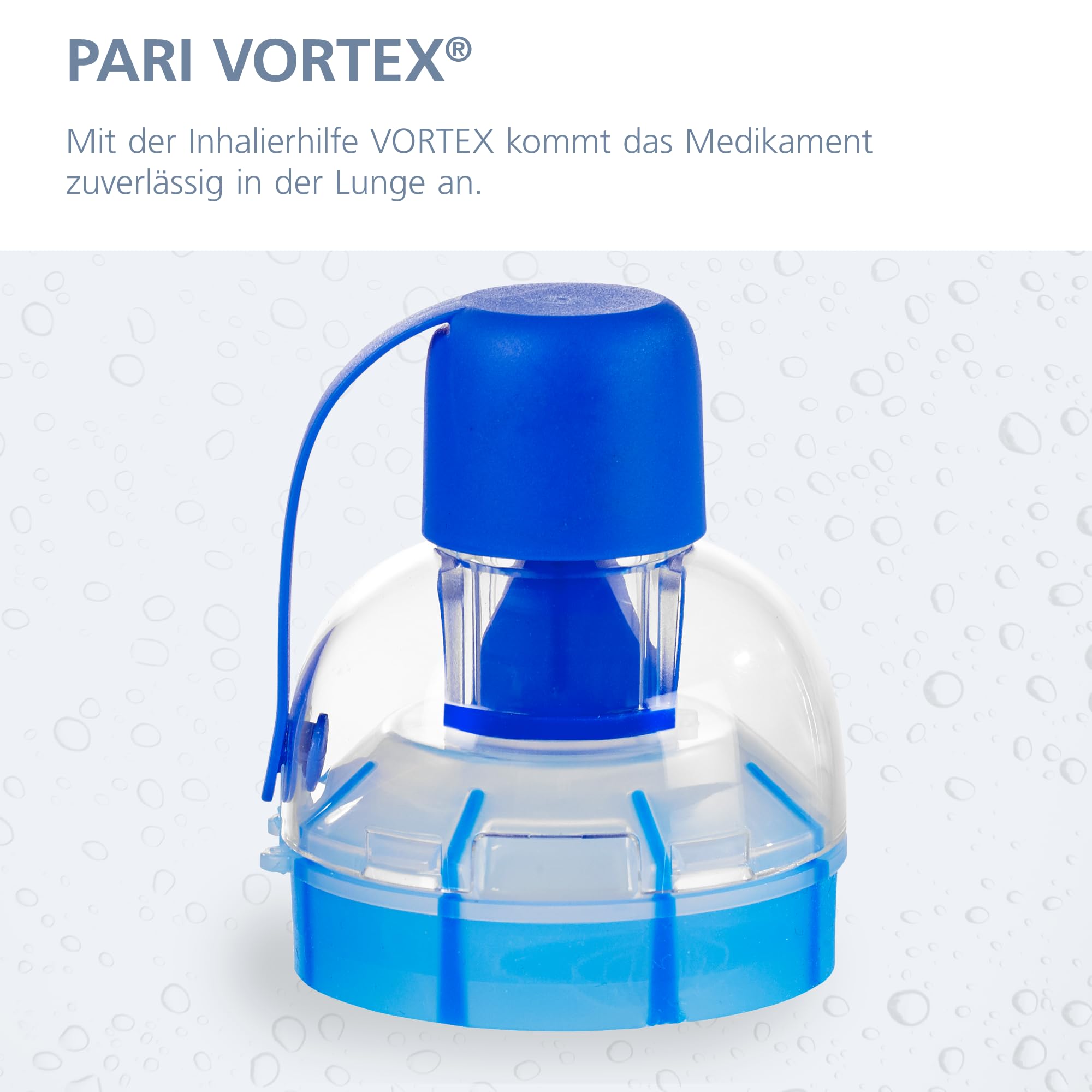 PARI Vortex Lot de 10 embouts avec valve - Accessoires pour inhalation de médicaments avec aide à l'inhalation - Pour adultes et enfants à partir de 4 ans
