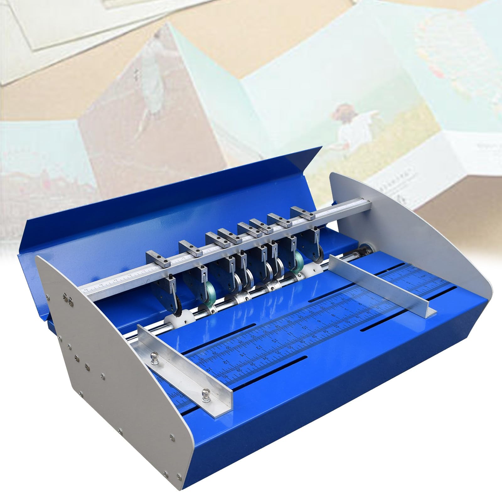 Máquina de papel 3 en 1 con ancho ajustable de 520 mm para tarjetas y fotos