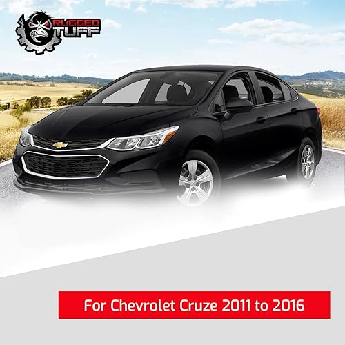 Miniatura 7 de Conjunto de cristal del espejo lateral del conductor con placa trasera de plástico (no calentada) compatible con Chevrolet Cruze 2011-2016, Cruze