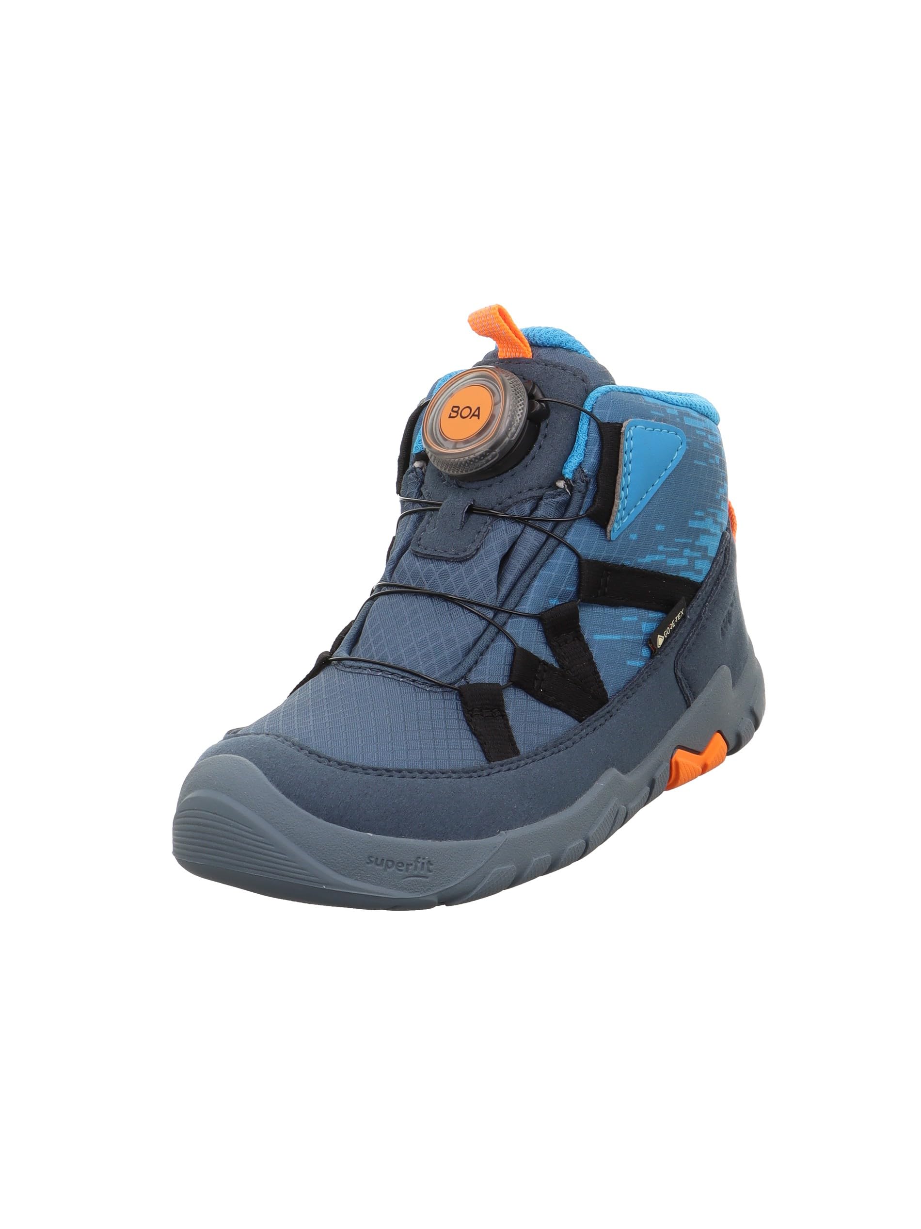 Superfit Trace Lightly Lined Gore-Tex Trainers, Blue/Turquoise 8000, 31 EU, Blue Turquoise 8000, 12.5 UK Child