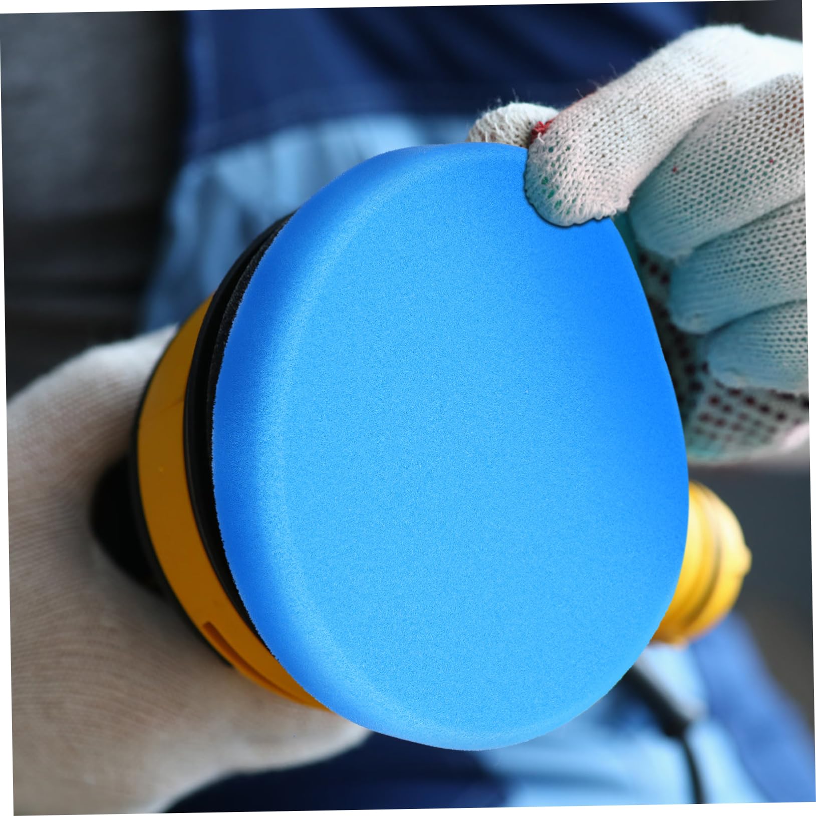 15pezzi Tamponi Lucidatura Auto Spugne Per Polishing Buffing e Detailing Per Garage e Officina Resistente e Multi-