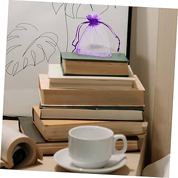 ちっちゃな巾着サシェ/詰替えタイプ【シャム猫とラベンダー】 ちっちゃな巾着サシェ/詰替えタイプ【シャム猫とラベンダー】