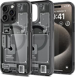 Spigen Ultra Hybrid Magfit Capa para Apple iPhone 15 Pro Max Case - Zero One
