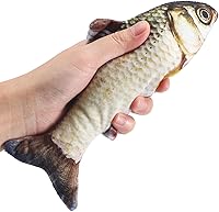Vista 5 de 7.8 inch Simulation Fish Plush Toy, Soft Fish Decorate Grass Carp Plush Pillow Stuffed Toy for Home Decoration Kids Pillow