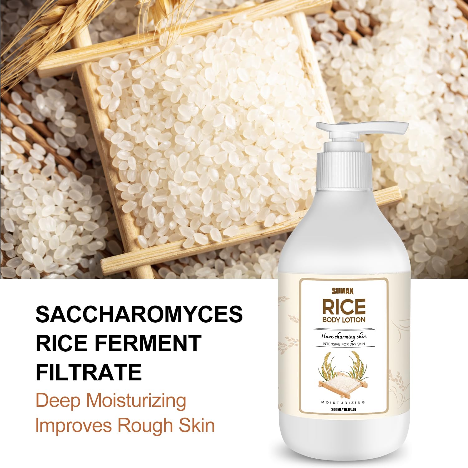 Amazon.com : Rice Body Lotion - Light Moisturizing, Soothing Skin