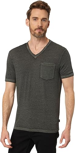 John Varvatos Camiseta Davis con cuello en V para hombre