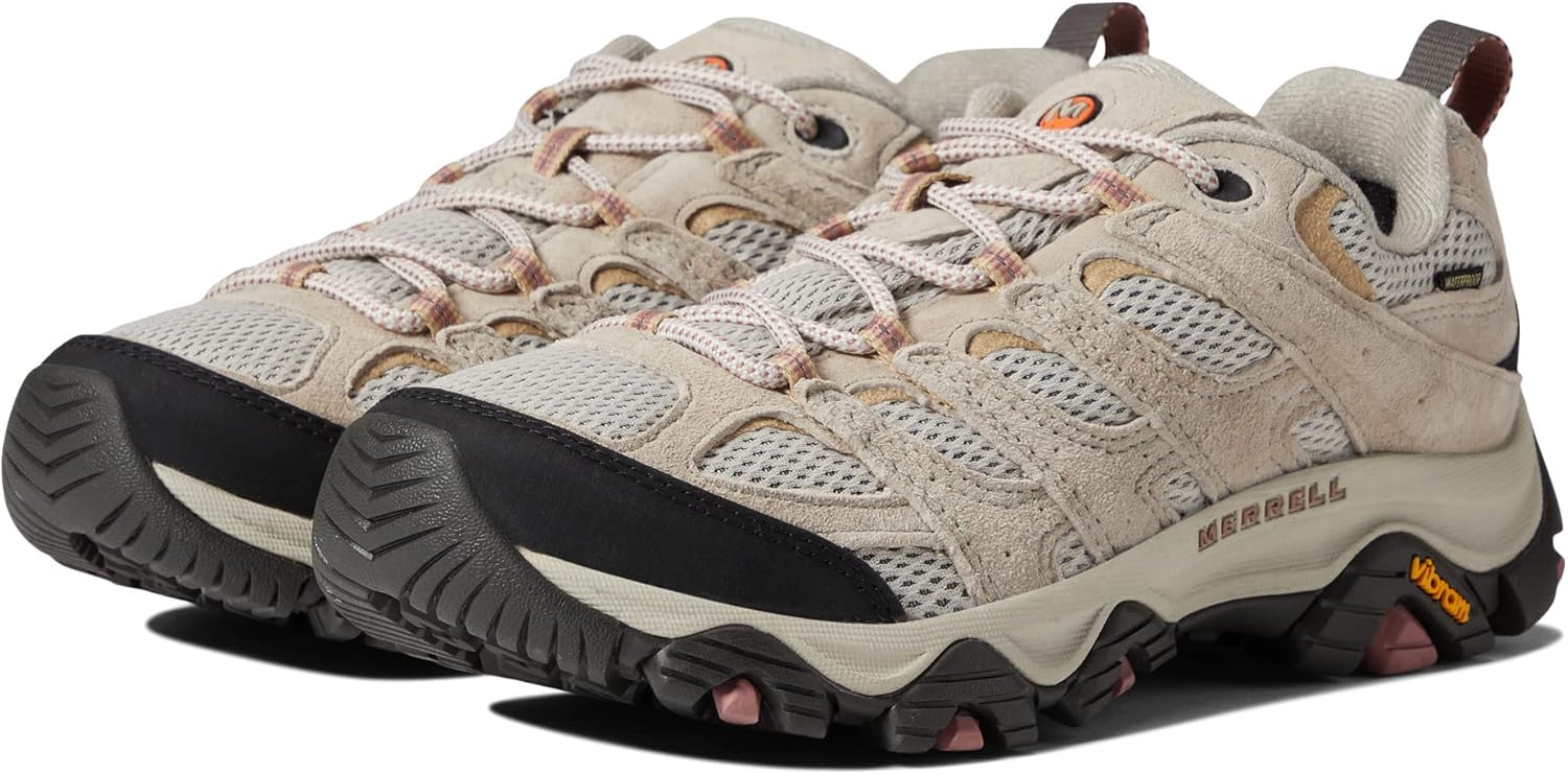 Merrell Women's Moab 3 Waterproof Hiking Shoe, Aluminum, 10 Medium - Image 2