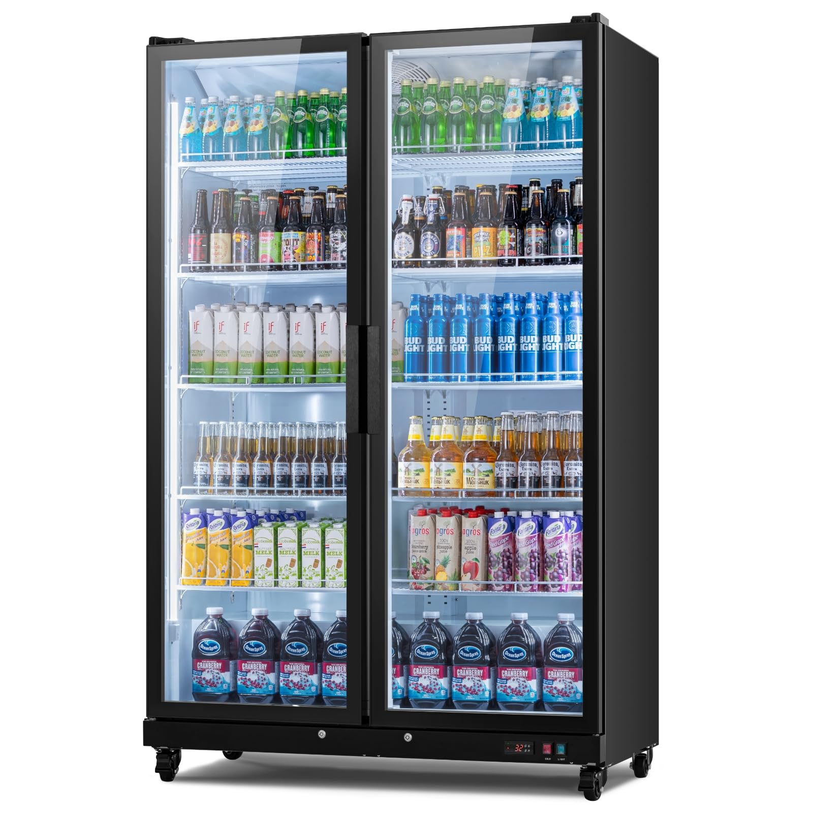 Yeego 37.8 Cu.Ft Commercial Beverage Refrigerator