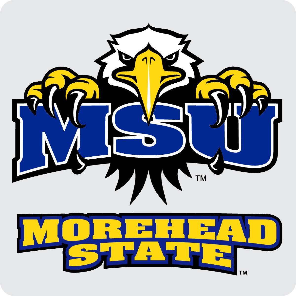 Morehead State University Acrylic Coaster 4-Pack Officially Licensed Collegiate Product
