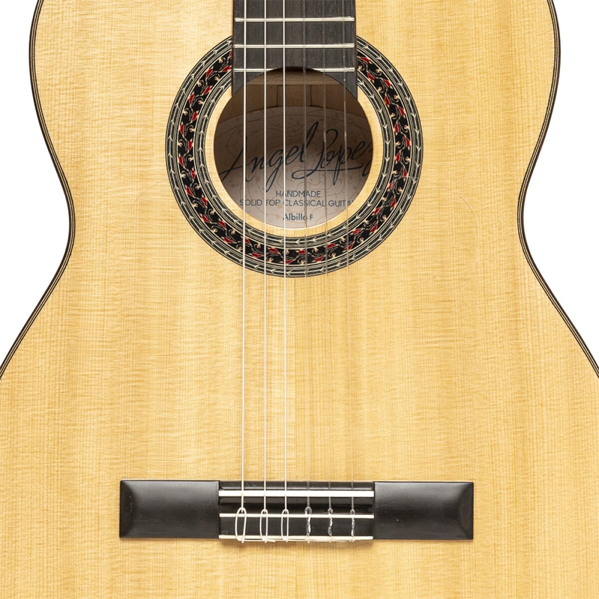 Angel Lopez ALBILLO F Albillo Series Flamenca Guitar with Solid Spruce Top
