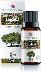 PHYTOTERAPICA- Óleo Vegetal de Copaíba Bálsamo -Aromaterapia -Pele e Cabelo -Excelente na prevenção do envelhecimento precoce, além de auxiliar em problemas do couro cabeludo -100% Puro, Natural -20ml
