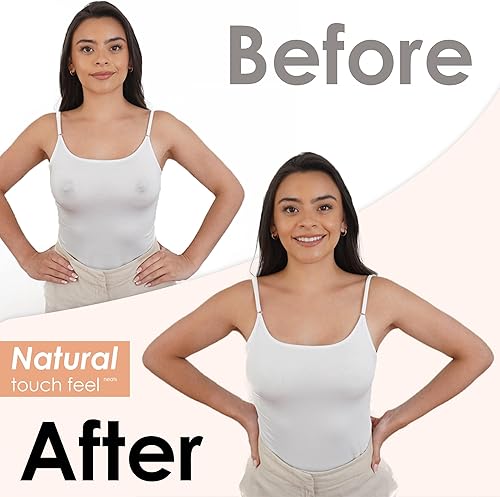 Miniatura 3 de NEATS Cubiertas de pezón para mujer, pastillas adhesivas de silicona hipoalergénicas y reutilizables