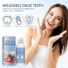 2 Pcs Tooth Filling Repair Kit, Temporary Tooth Filling for Missing Broken Tooth Replacement Dislodged Crowns, Secure Fit Thermal Forming