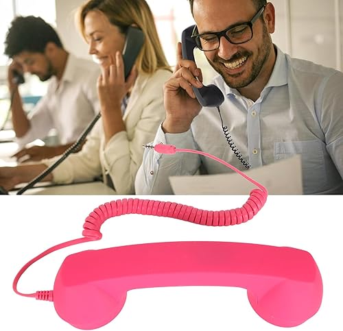 Miniatura 4 de Heayzoki Teléfono Celular, Retro 0.138 in Teléfono Receptor de Teléfono Celular Micrófono, Altavoz de Micrófono, Receptor de Mano para Teléfono