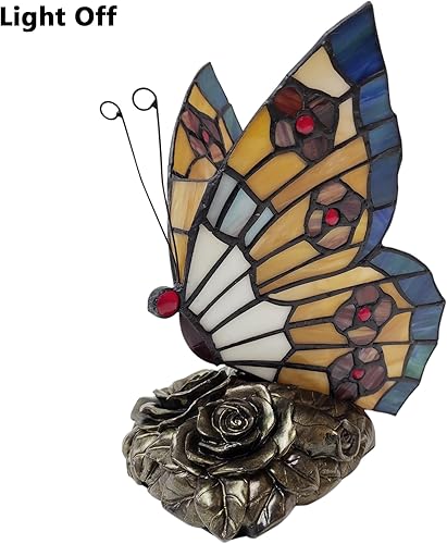 Miniatura 8 de TB03 97 Cortes de Vidrio Tiffany Luz Nocturna, 7 x 9