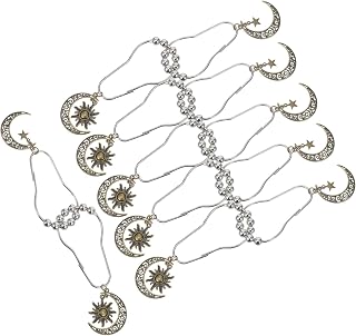 12pcs Retro Curtain Hooks Zinc Alloy Decorative for Curtains