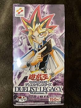 遊戯王　デュエリストレガシーVolume.3 未開封BOX 2期　シュリンク付き 遊戯王 デュエリストレガシーVolume.3 未開封BOX 2期 シュリンク付き