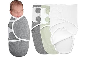3 Pcs Preemie Swaddle Blankets for 3-6 lbs Babies