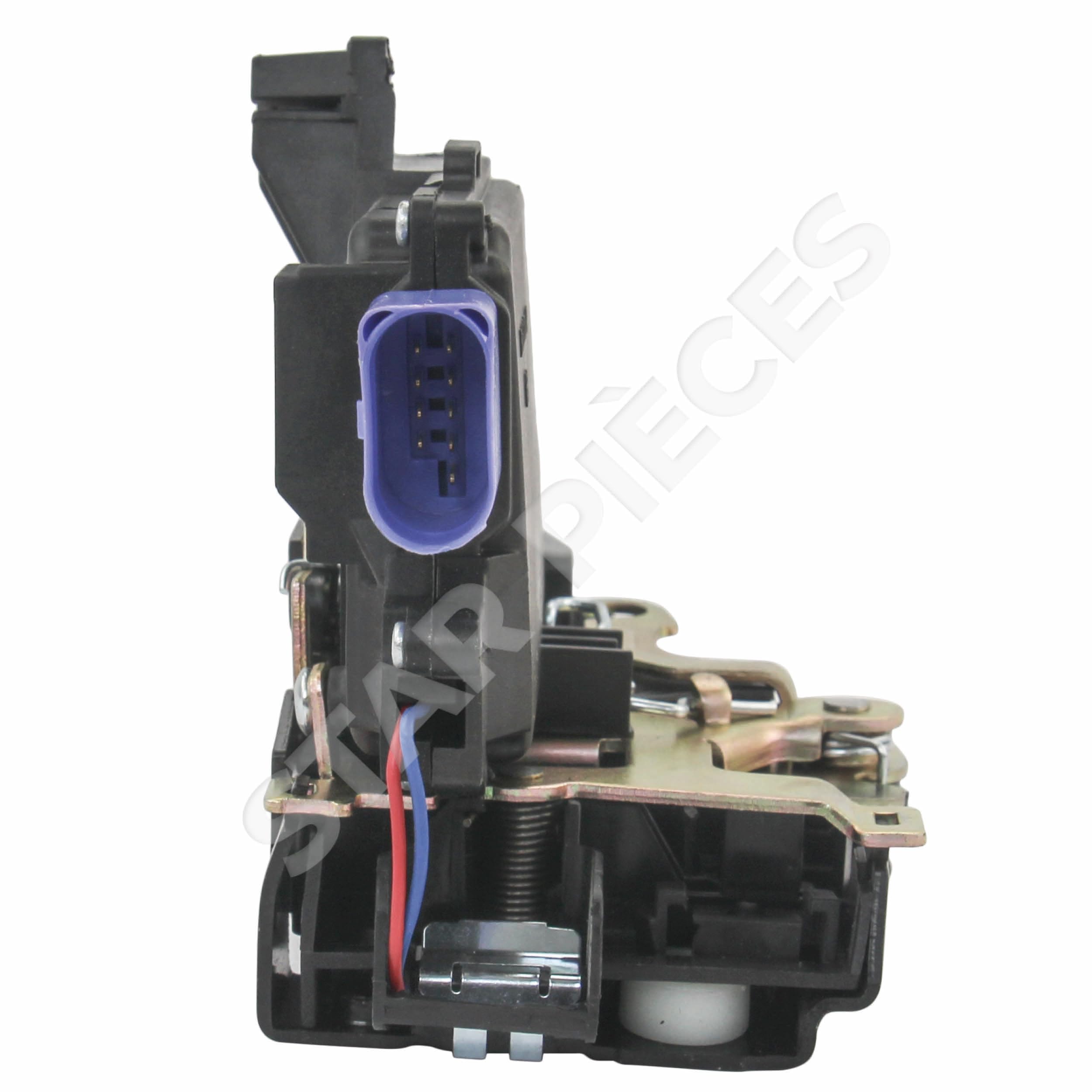 Serrure de porte compatible pour Golf 5, Golf Plus, Touareg, Altea, Toledo 3, Octavia 2, Jetta 3, Caddy 3, Phaeton (2004-2015) AVANT GAUCHE (côté conducteur) Centralisation de porte