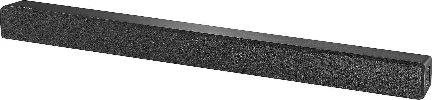 Insignia - 2.0-Channel Soundbar with Digital Amplifier - Black