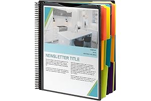 Mukawa 24 Pocket Spiral Project Organizer