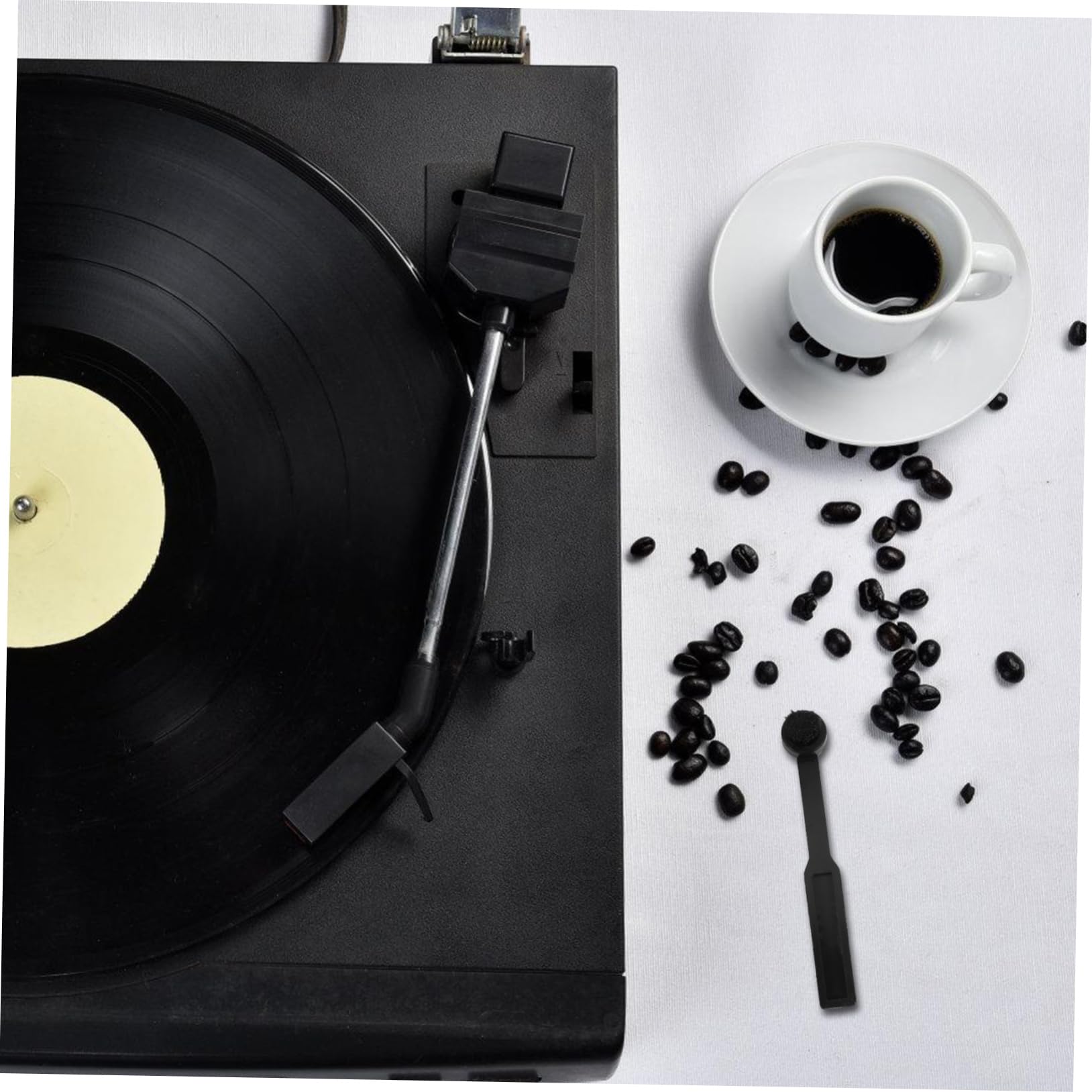 HEMOTON 5 Pezzi Spazzola Per La Pulizia Dei in Vinile Spazzola Per La Dello Stilo Del Disco Per La Pulizia Dello Stilo Del Giradischi