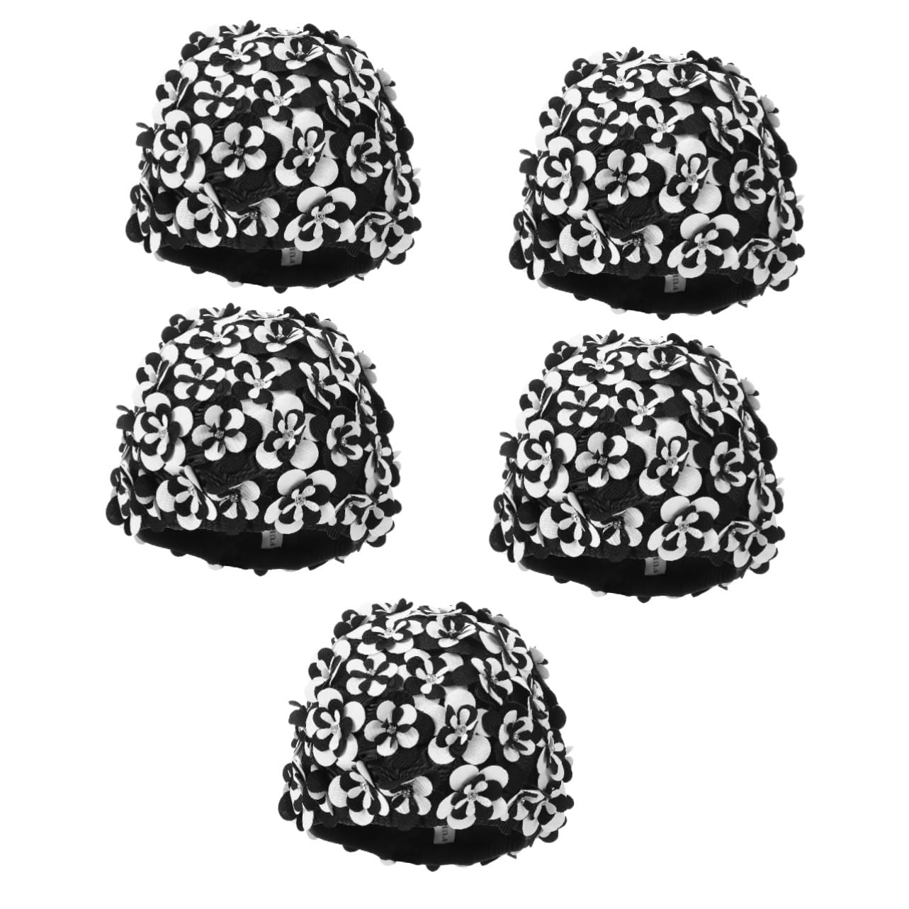 BESPORTBLE Gorro de natación Gorros de baño para protección del Cabello Sombrero para Nadar Gorro de Piscina Gorro Impermeable Gorras de natación de Verano Gorro de baño de Flores