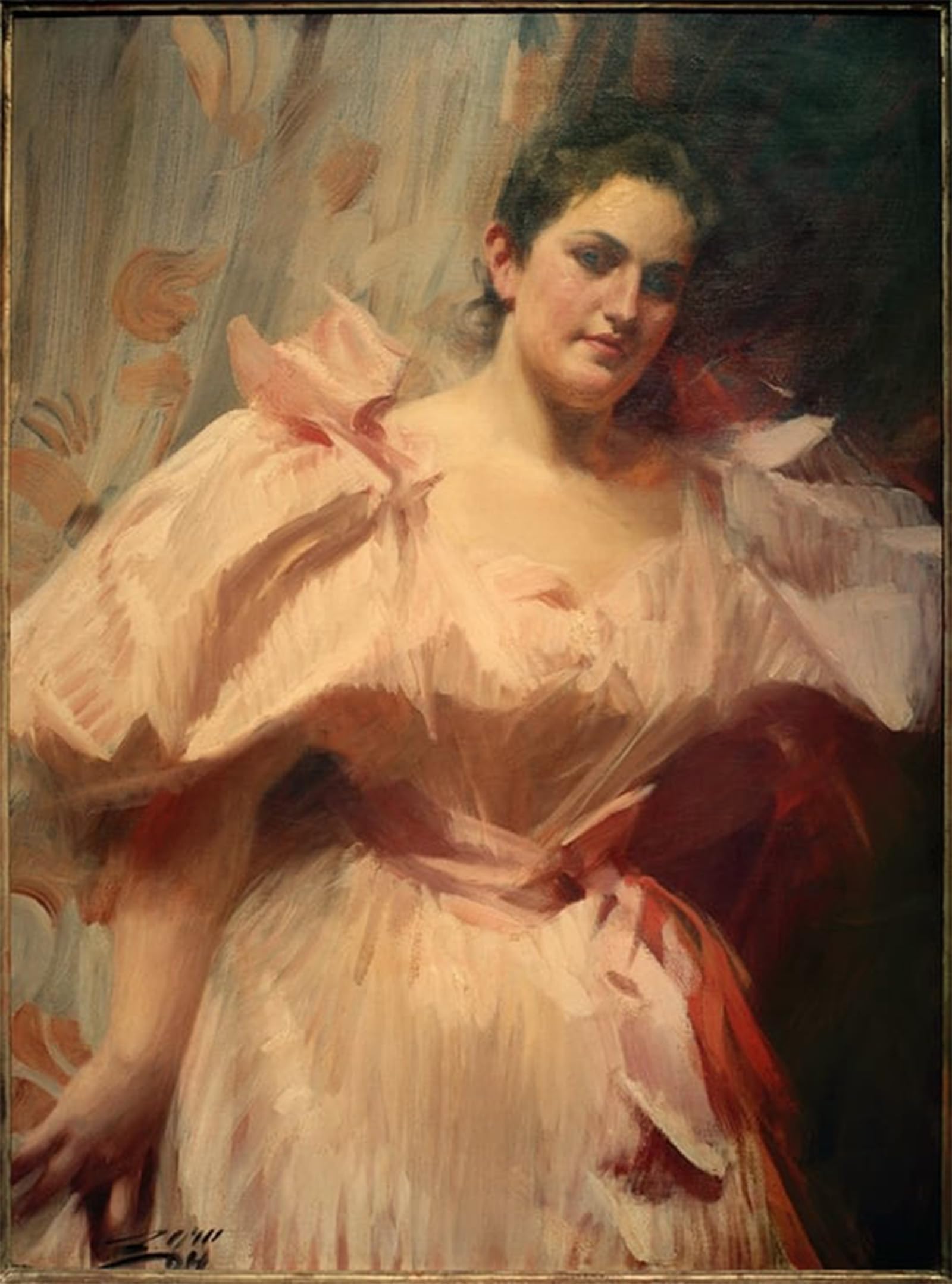 SERENDIPITP Vintage Wall Art Canvas Nordic Poster Canvas Print Picture Frieda Schiff by Anders Leonard Zorn Wall Art Poster for Home Decor 60x90cm