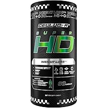 Cellucor SuperHD Thermogenic Fat Burner Weight Loss Supplement, Appetite Suppressant, &amp; Energy Booster Capsimax, Green Tea Extract, 160mg Caffeine &amp; More 60 Capsules (Packaging May Vary)