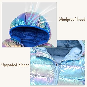 Amazon.com: Lovekider Girls Puffer Jacket 6-7 Years Old Fashion
