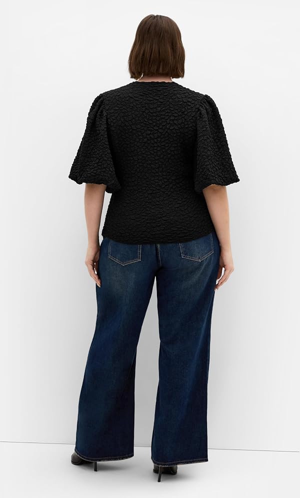 City Chic Women's Plus Size Top - Chrissie V Neck, 24 by City Chic - Image 3