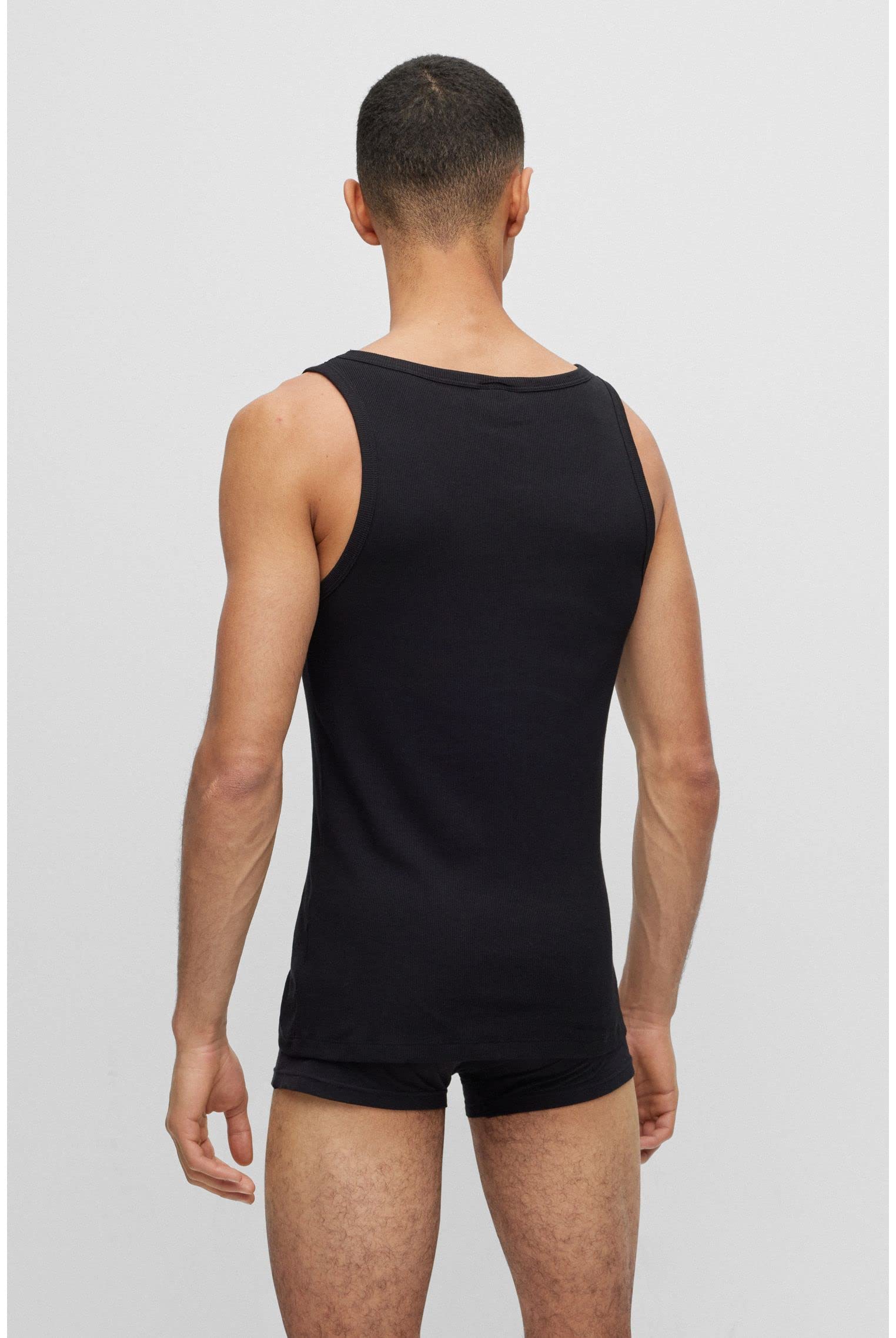 Hugo Tank Top Twin Pack Camiseta de Tirantes Hombre (Pack de 1)