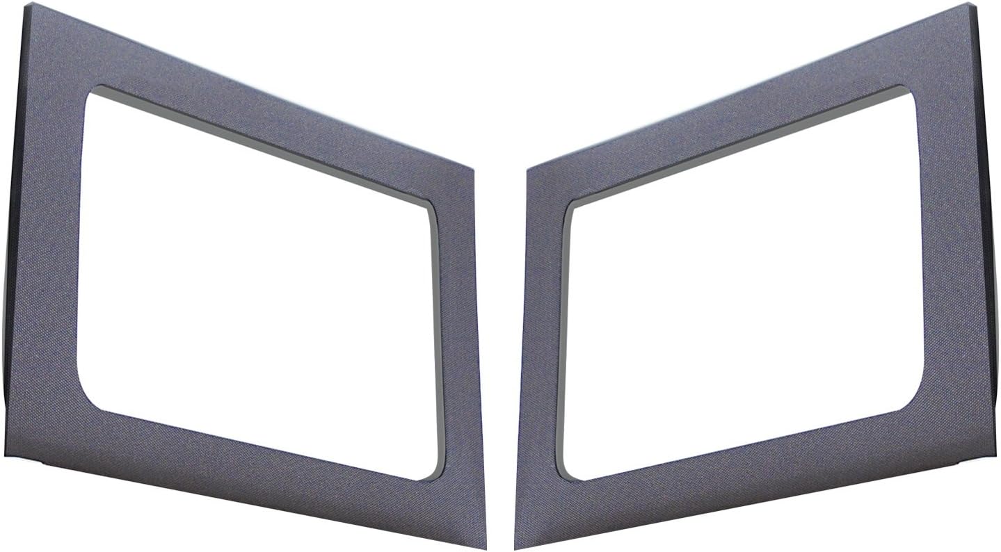 Design Engineering 050150 Boom Mat Grey Sound Deadening Side Window Trim Kit Compatible with 4-Door Jeep Wrangler JK (2011-2018)